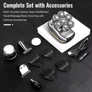 Professionale uomo elettrico rasoio <span class=keywords><strong>per</strong></span> il corpo rasoio <span class=keywords><strong>per</strong></span> il viso ad alte prestazioni vicino impermeabile <span class=keywords><strong>per</strong></span> uso domestico rasoio - Product Image 6