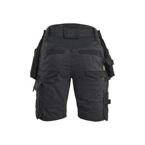 BLAKLADER - 717511499999C36 Women's craftsman <b>shorts</b> in two-way stretch Black/Black - EAN 7330509957813 WORK <b>TROUSERS</b> - Product Image 2