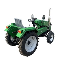 Tractor de 20HP, 25HP, 30HP, 4x4, Mini Tractor Agrícola Compacto para Granja, Pequeño Tractor para Jardín, Precios de Venta