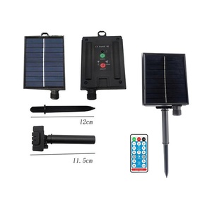 Vườn panel năng lượng mặt trời ngoài trời <span class=keywords><strong>LED</strong></span> giáng sinh đường phố trang trí bán kỳ nghỉ chuỗi ánh sáng ngân hàng điện không cần điện - Product Image 3