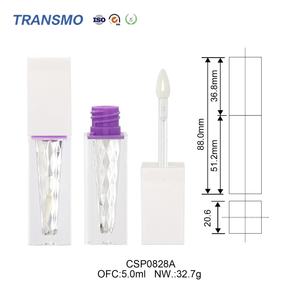 Brillo Labial en Tubo de Cristal Personalizado, Diseño Único, Tubos Vacíos para Brillo Labial de 4 ml, Tubos y Caja de Empaque Personalizados para Brillo Labial - Product Image 2
