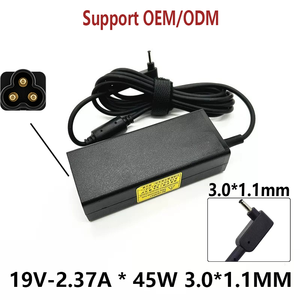 Cargador de Portátil de 45W 19V 2.37A 3.0*1.1MM con Protección Contra Incendios PD 3.0 para Portátiles - Product Image 1