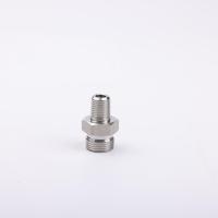 Harga Pabrik 1CT Konektor Pipa Lurus Ulir Pria Standar Inggris SS304 Berlapis Seng Adaptor Hidrolik Tekanan Tinggi