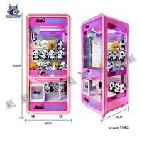 Machine à griffes attrape-jouets populaire pour centre commercial et salle d'arcade, distributeur de peluches en gros