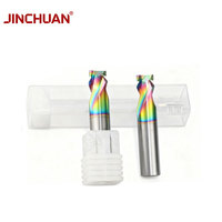 JINCHUAN Fraise à queue CNC personnalisée 6mm 8mm pour néon, acrylique et néon lumineux, fraise dédiée pour néon flexible LED