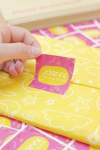 Pegatinas personalizadas para empaques de pasteles y panadería, decoraciones de ramos, e impresión de logotipos con el nombre de la empresa. - Product Image 4