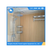 Maison modulaire en acier DFC, extensible, pour extérieur, conteneur de 20 pieds