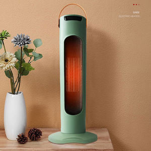 Chauffe-terrasse électrique infrarouge portable 2000W avec protection anti-basculement et fonction oscillante pour usage domestique extérieur - Product Image 3