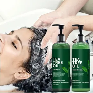 Hair Grow Shampoo Hair Loss Organic Rosemary Ginger Tea Tree Oil Shampoo Cleansing Shampoo & Conditioner For Men And Women