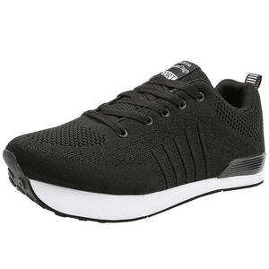 Chaussures de sport légères et respirantes pour hommes et femmes, avec amorti, antidérapantes, à lacets, empeigne en mesh, doublure en coton, pour toutes les saisons, chaussures d'extérieur - Product Image 4