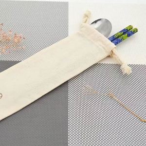 Custom Logo Eco-Friendly Recycled Organic Cotton Reusable Packing <b>Drawstring</b> <b>Pouch</b> Bags for Shopping for Jewelry Cosmetics Gifts - Product Image 6