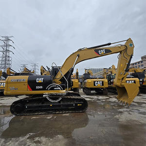 Maquinaria para Movimiento de Tierras: Excavadora Usada Cat 324D Barata para Movimiento de Tierras, Excavación de Tamaño Mediano, 323D 25 Toneladas, 325D con Pocas Horas de Trabajo - Product Image 1