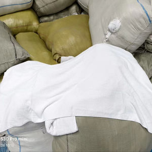 كيس قطن 20 قطعة من منشفة بيضاء من قماش الفندق قطعة قماش قطني قطعة قماش منشفة تيري - Product Image 1