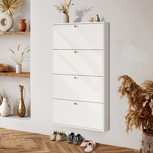 Scarpiera in Metallo da Parete 2025 Armadietto Portascarpe Grande Capienza in Ferro - Product Image 3