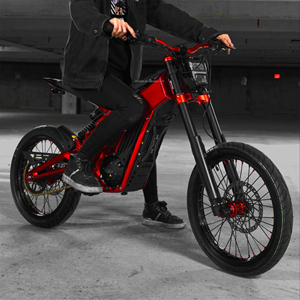 Bicicleta Eléctrica Todoterreno Talaria Edición Roja 2024, 6kw 60v 40ah, Modelo Talaria X3 con Neumáticos de Carretera para EE. UU., Canadá y la UE - Product Image 1