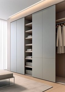 Hiện Đại Tự Làm Thiết Kế Đi bộ-Trong Tủ Quần Áo <span class=keywords><strong>MDF</strong></span> Cửa Đồ Nội Thất Cho Tổ Chức Quần Áo Cho Phòng Ngủ Khách Sạn Biệt Thự Trung Tâm - Product Image 5