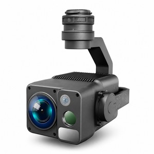 แท่นยึดกล้อง AI แบบ 4-in-1 พร้อมเซ็นเซอร์ 4 ตัว ซูมออปติคอล 30 เท่า ความละเอียด 8MP 12MP ภาพกว้าง 640x512 ภาพความร้อน ระยะ 1500 ม. พร้อมระบบ LRF AI ตรวจจับและติดตาม - Product Image 3