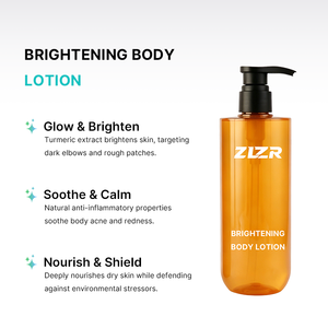 Loción Corporal ZLZR con Cúrcuma y Vitamina C, Blanqueadora, Antiacné, Iluminadora y Calmante para Mujeres, con Retinol, 300 ml, Aroma a Naranja, para Uso Matutino, Normal - Product Image 2
