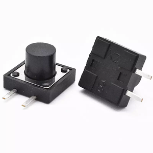 2 Pin Tact <strong>Button</strong> Tactile <strong>Switch</strong> 12MM <strong>Push</strong>-Off <strong>Switch</strong> for Home Appliances - Product Image 2