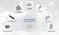 Longhua 2500T Économie d'énergie horizontale en aluminium Injection Die Casting Machine Exportation vers le Vietnam
