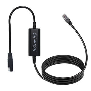 SAE to RJ11 5V to 12Vステップアップコンバーターケーブル、カーチャージャー用電源アダプターCCTVカメラLEDストリップライトネットワークデバイス - Product Image 6