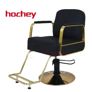 Hochey kursi Salon kecantikan, peralatan perabotan Salon penata rambut, kursi pompa hidrolik kursi tukang cukur untuk pria