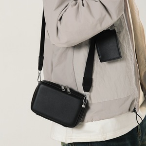 Sac bandoulière carré en cuir personnalisé pour homme – Style décontracté et tendance - Product Image 5