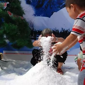 Neige Artificielle Instantanée - 500 G - Poudre à Mélanger Avec De L'eau - Pour Décorations De Noël, Fêtes, Activités Enfants - Réaliste Et Réutilisable