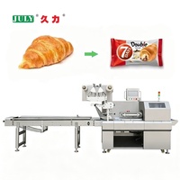 Automatische hogesnelheids horizontale reciprocerende voedselverpakkingsmachine voor cake, brood en gebak