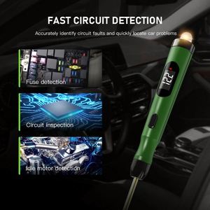 Lápiz de Prueba de Batería de Automóvil con Pantalla Digital, Herramienta de Diagnóstico Eléctrico para Automóviles de 12V, 1 Año de Garantía - Product Image 4