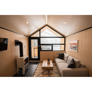 20FT Panneau sandwich <span class=keywords><strong>en</strong></span> acier préfabriqué Maison <span class=keywords><strong>en</strong></span> bois <span class=keywords><strong>Petit</strong></span> conteneur Hôtel Vacances <span class=keywords><strong>en</strong></span> plein air Jardin Villa Application Maison verte - Product Image 5