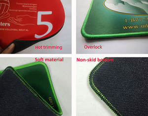 แผ่นรองเมาส์เปล่าพิมพ์ซับลิเมชันอุปกรณ์เสริมคอมพิวเตอร์สำหรับธุรกิจของขวัญแผ่นรองเมาส์ออกแบบได้ตามต้องการสำหรับเป็นของขวัญ - Product Image 6