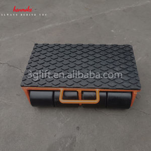 10TON रोलिंग फूस की ट्राली WF सामग्री हैंडलिंग ट्राली HANMOKE भारी शुल्क संयुक्त माल ले जाने के लिए ट्राली गर्म बिक्री - Product Image 1