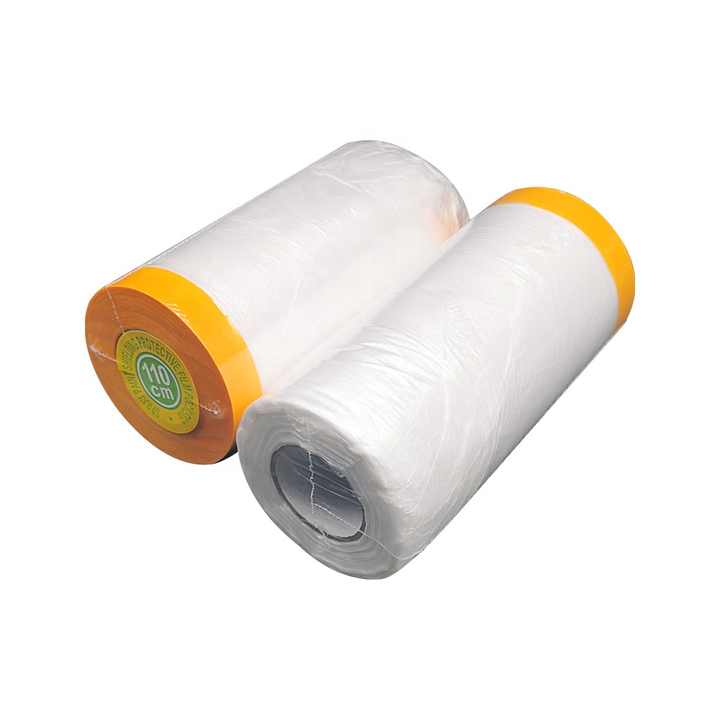 Auto Paint Car Overspray Masking Film Plastic Sheeting - Masking Film - View #5