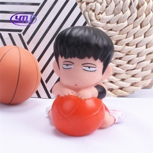 อีนาเมลเวอร์ชั่น Q การ์ตูนสแลมดังกะรุคาวะฮานามิจิเค้กวันเกิดของเด็กผู้ชายตกแต่งบาสเก็ตบอลเล่นบาสเก็ตบอลของเล่นสำหรับแฟนกีฬาและของขวัญ - Product Image 6