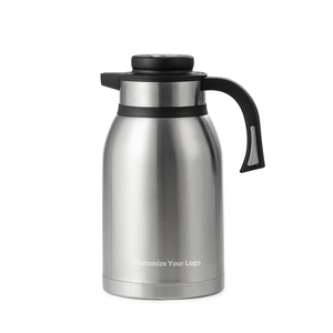 Thermos à Double paroi en acier inoxydable, pour la maison et l'hôtel, avec Logo personnalisé, bouilloire de 2,5 l pour café chaud et thé - Product Image 1