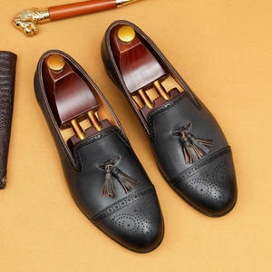 Mocasines de Cuero Genuino con Cordones, Diseño Nuevo 2026, Transpirables y Antideslizantes, Zapatos para Oficina y Trabajo - Product Image 3