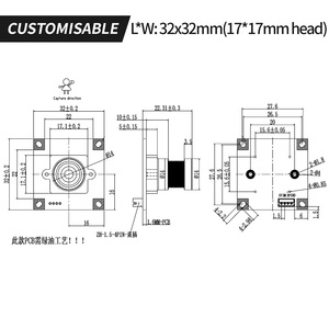 BF314ACS 1MP USB <b>Mini</b> Low Power Camera Module OEM for Smart <b>Speaker</b> with Screen / AI Interactive Display - Product Image 3