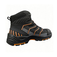 Bottes de sécurité industrielles imperméables en cuir Litai avec embout en acier, semelle composite antidérapante, protection contre les risques électriques et antistatiques