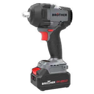 <span class=keywords><strong>Pistola</strong></span> <span class=keywords><strong>de</strong></span> aire con batería <span class=keywords><strong>de</strong></span> litio recargable <span class=keywords><strong>de</strong></span> alto par con llave <span class=keywords><strong>de</strong></span> <span class=keywords><strong>impacto</strong></span> eléctrica sin escobillas industrial 21V personalizada - Product Image 5