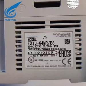 MELSEC FX3U-16MT FX3U-32MT FX3U-48MT FX3U-64MT-ES/A ตัวควบคุมแบบตั้งโปรแกรมได้ PLC โมดูลต้นฉบับใหม่ - Product Image 2