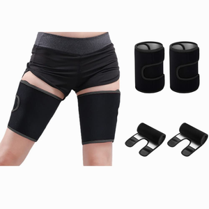 Nouveau tissu réglable corps exercice Wrap argent ion matériel jambe orthèse <span class=keywords><strong>cuisse</strong></span> tondeuses perdre de la graisse réduire la <span class=keywords><strong>Cellulite</strong></span> améliorer la transpiration - Product Image 2
