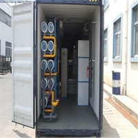 Containerisierte Skid-Montierte Automatische Edelstahl-Umkehrosmose RO Reinwasseraufbereitungsanlage Reinigungssystem