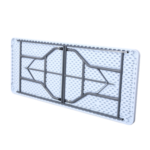 Table pliante d'extérieur carrée de 6 pieds, table de fête, table pliante en plastique, vente chaude - Product Image 3