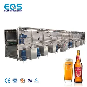 Máquina de pasteurización de cerveza de fábrica, pasteurizador tipo túnel