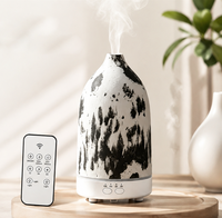 Diffuseur d'arômes électrique ultrasonique de luxe en résine USB 200 ml pour huiles essentielles