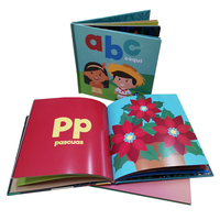 Caifeng - Libro Infantil de Tapa Dura Personalizado con MOQ Bajo, Tamaño Personalizado y Material de Cartón - Libro de Actividades Educativas
