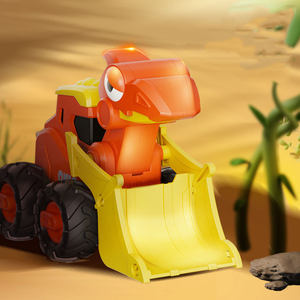 Nouveau design de voiture dinosaure de <span class=keywords><strong>dessin</strong></span> <span class=keywords><strong>animé</strong></span> jouet pour enfants camion à friction coulissant à inertie unisexe véhicule en plastique jouet - Product Image 5