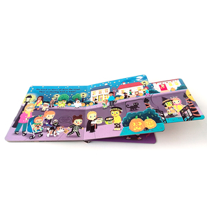 Livres d'histoire au coucher pour enfants livres de planche de bébé imprimer personnalisé pour bébés planches à bandes dessinées enfants livres à couverture rigide - Product Image 5