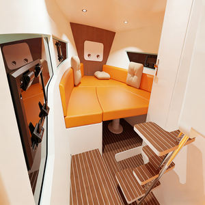 Nouveau design de yacht sportif de luxe de 7,65 m (25 pieds) avec deux cabines pour les loisirs, les sports nautiques et les croisières, équipé d'un moteur hors-bord - Product Image 3